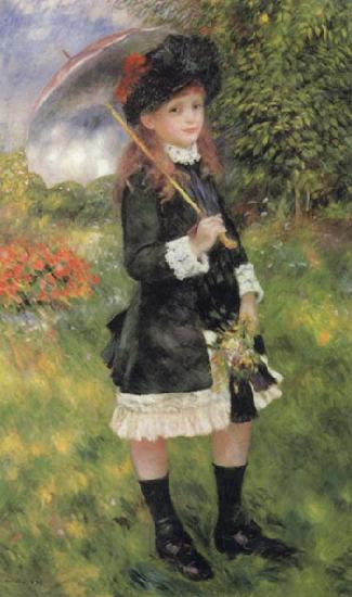 Pierre Renoir Girl with Parasol (Aline Nunes) Germany oil painting art